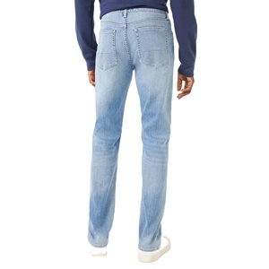 Pantalones Vaqueros Duraderos para Hombre, Corte Recto Ajustado, Colección de Pantalones Vaqueros Transpirables para Hombre, Estilo Urbano - Product Image 2