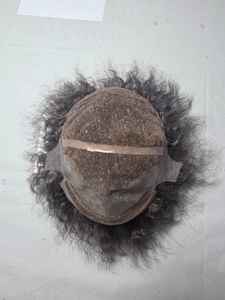 Perruque complète en cheveux humains bruts 100% naturels avec cheveux indiens bouclés Remy - Product Image 5