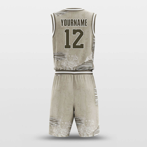 Uniformes de Baloncesto Sublimados Personalizados, Malla sin Mangas, Cuello en V, 100% Poliéster Ecológico, Absorbe la Humedad, Unisex, Nombre del Equipo para Adultos - Product Image 3
