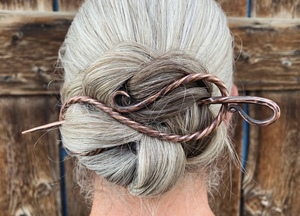 Corne de buffle Beauty Modern Flair Buffalo Horn Hair Hair Sticks & Deluxe Cow & Ox Horn Hair Pins - Product Image 2