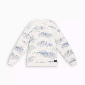 <b>Men's</b> Everyday Essential Crew Neck Sweatshirt Soft Fabric <b>Pullover</b> <b>for</b> Travel Work and Casual Wear - Product Image 1