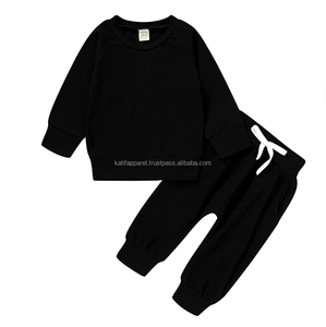 เสื้อผ้าเด็กวัยหัดเดิน,ผ้าฝ้าย100% ถักนิตติ้งสีพื้นบริการ OEM แบบลำลองสำหรับฤดูหนาว PK รองรับผิวนุ่มซิลิกอน K10048 - Product Image 6
