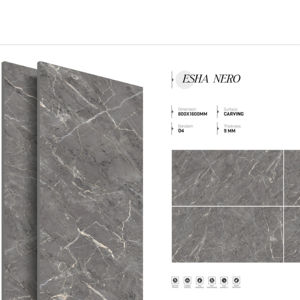 Carreaux de porcelaine imitation pierre de luxe, grandes dalles 800x1600, 1200x1800, 750x1500 mm pour décoration intérieure haut de gamme - Product Image 1