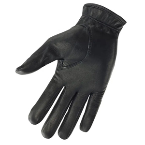 Gant de golf en cuir Cabretta blanc et tissu, à doigts entiers, antidérapant, à enfiler, pour main droite, unisexe, sport - Product Image 6
