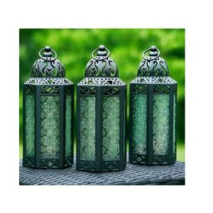 Faroles de Metal Estilo Marroquí, Faroles Decorativos para la Decoración de Eid y Ramadán - Product Image 3