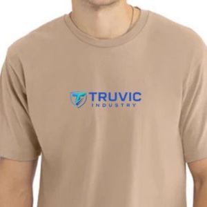 T-shirt tubulaire durable pour homme, en coton respirant, col rond, décontracté, streetwear, vêtement de tous les jours, basique - Product Image 3