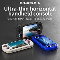 Console de jeu portable RG40XX H avec carte TF 64G, processeur H700, multimédia, jeux rétro Anbernic, plus de 5000 jeux, émulateur classique