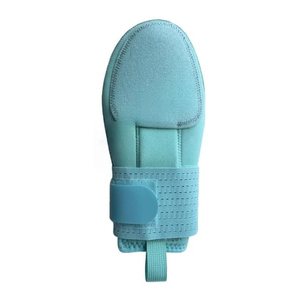 Mitaine coulissante turquoise avec motif goutte de peinture rose, sangle réglable pour la protection des jeunes et des adultes lors de l'entraînement au baseball - Product Image 6