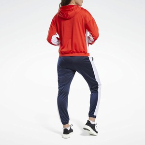 New Arrival Hooded Slim Fit 100% Cotton Fleece Eco-Friendly Winter Women Tracksuit Two Piece Solid Reversible Quick Dry Sale OEM - Product Image 3
