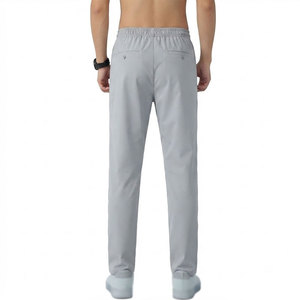 Pantalones Deportivos para Hombre, Estilo Urbano, Logotipo Personalizado, Algodón, Corte Regular, Transpirables, para Gimnasio, con Servicio OEM - Product Image 2