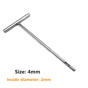 Extractor de tornillos de hueso hueco con mango en T de primera calidad, de acero inoxidable, para extracción de tornillos rotos en cirugía ortopédica, herramientas reutilizables, CE ISO - Product Image 4