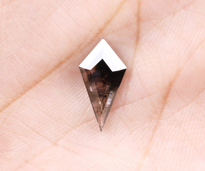 Diamante Negro de Laboratorio Cultivado en Laboratorio, Corte Cometa, 1.45 Ct, Fancy S&P, Perforado con Láser, Diamante Suelto Personalizado Tipo Sal y Pimienta, Venta al por Mayor - Product Image 6