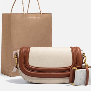 Sac bandoulière femme en forme de coquille, en cuir PU, avec boucle réglable, fermeture à fermoirs, style minimaliste, ferrures dorées, grande taille - Product Image 6