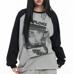 Camiseta de Manga Larga Personalizada para Mujer, Cómoda, de Algodón Premium, Básica, con Logotipo Personalizado, Fabricante de Ropa - Product Image 1