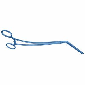 Pinza de Aorta DeBakey con Mandíbulas Anguladas a 45 Grados, Atraumáticas, con Vástago Curvo de Acero, 10.5 Pulgadas, Certificación CE, Set de Instrumentos de Primeros Auxilios - Product Image 3