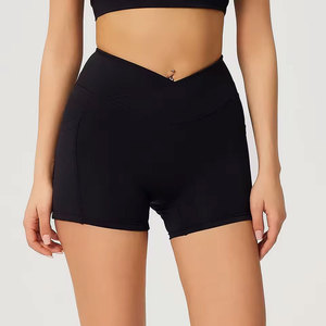 High Waisted Black Casual Shorts Gray Trim Quick Dry Canvas Loose Fit Women's <b>Athletic</b> Wear Floral Print Cotton Blend Drawcord - Product Image 5