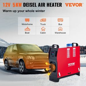 เครื่องทำอากาศร้อนดีเซล12V ของ5KW เครื่องทำอากาศร้อนที่จอดรถการควบคุมระยะไกลสวิตช์ LCD สำหรับ RV motorhome รถบัสรถพ่วงเครื่องทำความร้อนไฟฟ้า - Product Image 2