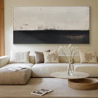 Peinture à l'huile personnalisée Wabi Sabi sur toile pour la décoration intérieure, œuvres d'art pour hôtels, peintures modernes et arts muraux, abstrait fait main