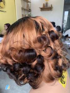 Extensions de Cheveux Remy Perruque Humaine Rebondissante Perruque Lace Front Cheveux Vierges Vietnamien HD Lace Curl Styles Modèle Raw Humain Vietnamien - Product Image 2