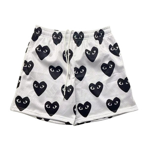 <b>Men's</b> Graphic Print Beach Swim Shorts Quick Dry Lightweight Mesh Drawstring <b>Trunks</b> with Pockets Knee Length Casual Summer Wear - Product Image 2