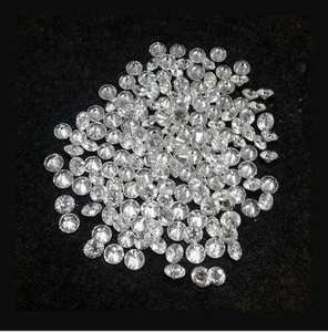 Diamantes CVD cultivados en laboratorio de 1 mm a 3 mm, corte redondo, sueltos, hechos a mano, para anillos, pendientes y colgantes de la India, para la fabricación de joyería. - Product Image 2