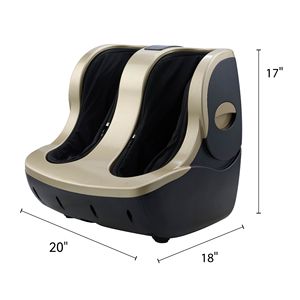 Massaggiatore per Piedi Silenzioso e Sicuro con Regolazione Multi-Livello, Terapia Intelligente di Agopressione e Meridiani - Product Image 3