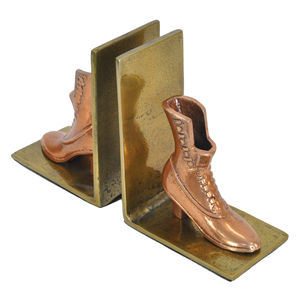 Sujetalibros Decorativos de Bronce con Diseño de Bota de Equitación, para Mesa o Escritorio, Decoración Moderna para Sala de Estar/Hogar/Oficina - Product Image 6