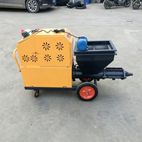 Machines à projeter du mortier portables 220V avec sortie de pression stable pour le plâtrage professionnel