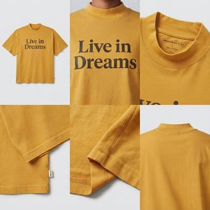 เสื้อยืดโอเวอร์ไซส์พิมพ์ลายตามสั่ง คอสูง สไตล์สตรีท ผ้าฝ้าย เสื้อยืดแขนสั้นสำหรับผู้หญิง รับทำโลโก้ OEM - Product Image 6