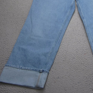 Jean ample taille mi-haute pour femme, coupe décontractée, personnalisable, en denim, vente en gros, marque privée, best-seller - Product Image 3