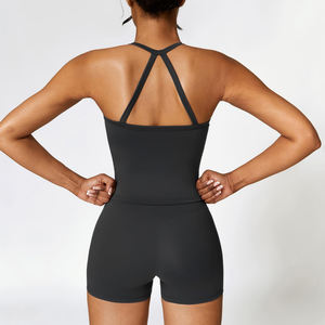 Nouvel arrivage : Ensemble de yoga sans couture pour femme – Tenue d'entraînement deux pièces ultra-extensible – Vêtements de sport pour la gym et le fitness (leggings et haut) - Product Image 3