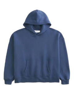 เสื้อฮู้ดดี้ทรงบ็อกซี่แบบดรอปไหล่ ดีไซน์ใหม่ตามสั่ง ผ้าเทอร์รี่ มีกระเป๋า สไตล์สตรีทแวร์ หนานุ่ม น้ำหนักมาก แบบครอป ยูนิเซ็กซ์ ขายส่ง รับผลิตแบบ OEM - Product Image 5