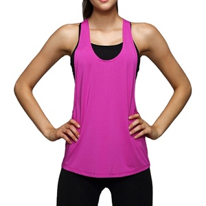 Camiseta recortada OEM para mujer, camiseta sin mangas, ropa de calle sin costuras, camiseta sin mangas informal elástica para mujer - Product Image 1
