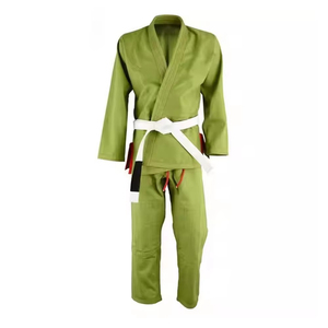 ชุดยูโด Qaswa Sports BJJ Jitsu ขายดี ระบายอากาศได้ดี แห้งเร็ว ทนทาน ผ้า 220 กรัม ซักง่าย รับสกรีนโลโก้ โพลีเอสเตอร์/คอตตอน - Product Image 1