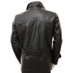 Chaqueta de Cuero para Hombre Estilo Urbano, con un Look Moderno y Elegante para Uso Diario, con Características Impermeables y Transpirables - Product Image 2