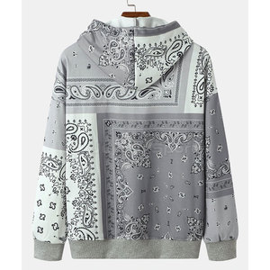 Sweat-shirts à capuche décontractés d'hiver tendance, en polaire 100% polyester, design personnalisé, vente en gros - Product Image 2