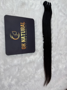 No Chemical Raw Mink Virgin Unprocessed Natural Indian Temple Wavy <b>Body</b> <b>Wave</b> Deep Curly Hair Bundles - Product Image 1