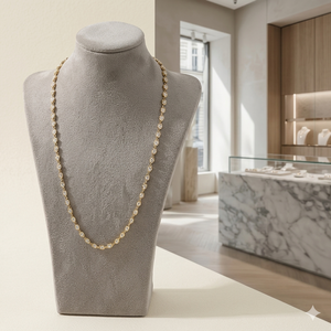 Delicado Collar de Diamantes Marquise en Oro de 14K para Mujer, Joyería Minimalista en Cadena para Combinar, Regalo de Aniversario para Ella, Oro Sólido - Product Image 2