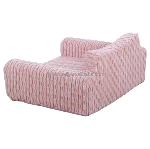 Pet <b>Bed</b> Rectangle Silver Gray Sponge Fill <b>Dog</b> Cat <b>Bed</b> Hand <b>Washable</b> for Living Room Bedroom Business Gift - Product Image 6