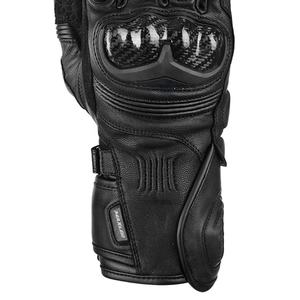 Guantes de Ciclismo de cuero a prueba de viento bicicleta motocicleta largo antideslizante impermeable pantalla táctil Compatible protección UV deportes Unisex - Product Image 6