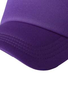 Casquette de camionneur orange personnalisée, dos en maille, fermeture snapback réglable, respirante, en polyester, avec devant en mousse, logo personnalisé, casquette de baseball vierge - Product Image 3