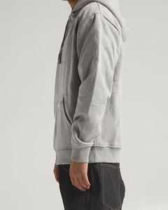 เสื้อฮู้ดซิปแฟชั่นใหม่ สีซีดแบบซันเฟด สำหรับผู้ชาย เสื้อฮู้ดกันหนาวบุผ้าฝ้ายฟลีซ ซิปเต็มตัว ปรับแต่งได้ ระบายอากาศได้ดี - Product Image 5