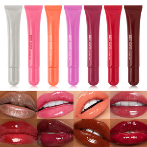 moisturizing polypeptide tinted <b>lip</b> gloss high pigment long lasting easy to apply <b>lip</b> gloss private label - Product Image 1