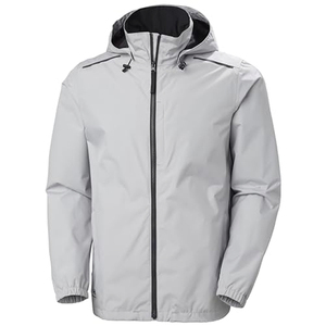Fabricant de vêtements de sécurité professionnels, fournisseur de vestes coupe-vent personnalisées, veste de moto zippée imperméable pour homme - Product Image 6