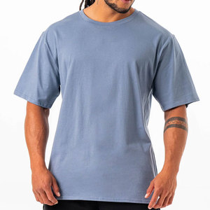 T-shirt de sport personnalisé pour homme 100 % coton écologique coupe classique manches courtes respirant léger prix de gros promotionnel - Product Image 1