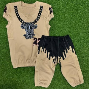 Diseño de Uniforme de Fútbol Americano de Primera Calidad, Uniforme de Fútbol Americano Económico para Adultos, Jersey de Manga Corta, Impreso, Transpirable, Personalizado con el Logotipo del Equipo - Product Image 6