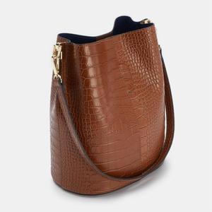 Latest Arrival Pure Leather Handbags Casual Style Open Top With Removable Strap Genuine Leather Women's Shopping Bag For Sale - Product Image 6