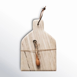 Tabla de cortar de madera con mango, tabla de cortar duradera para cocina, de una sola pieza - Product Image 4