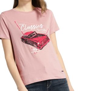 Women's XL Customized O-Neck <b>T</b>-<b>Shirt</b> High Spandex Cotton Jersey Loose Fit Casual Knitted Pre-Washed Fabric Embroidery Tshirt - Product Image 2