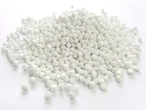 EVOPLAS VIETNAM High Gloss White Granular <b>Plastic</b> <b>Masterbatch</b> Injection Molding Grade Fibers Application Pellet - Product Image 1